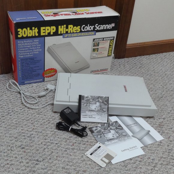 FLATBED High Resolution COLOR Scanner - Picture 1 of 4